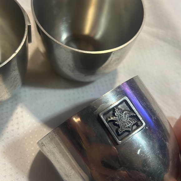 Vintage Anheuser Busch Jefferson Cups Pewter Rare Collectible Budweiser Beer - Picture 4 of 7